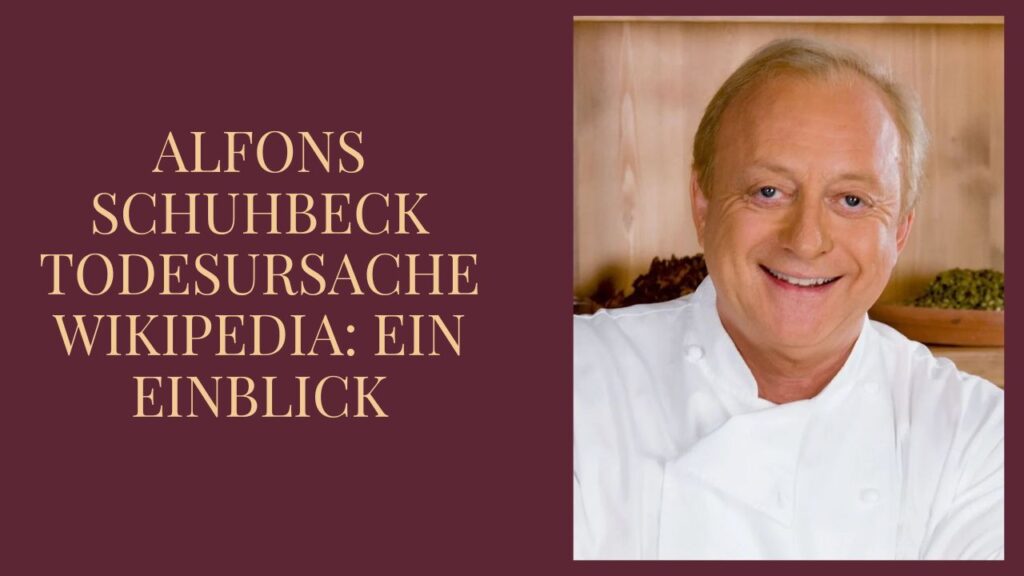 Alfons Schuhbeck Todesursache Wikipedia